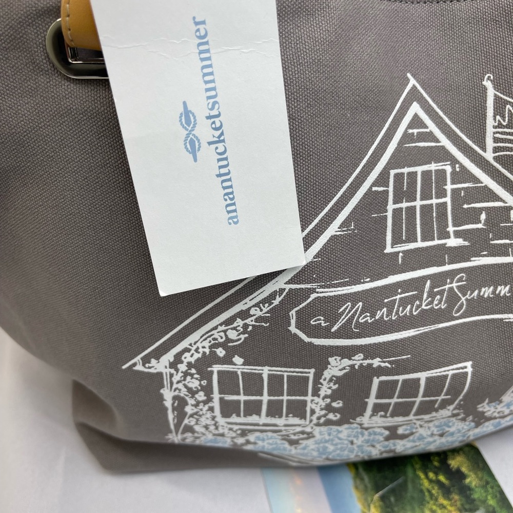 anantucketsummer tote cottage bag. NWT - Picture 8 of 10